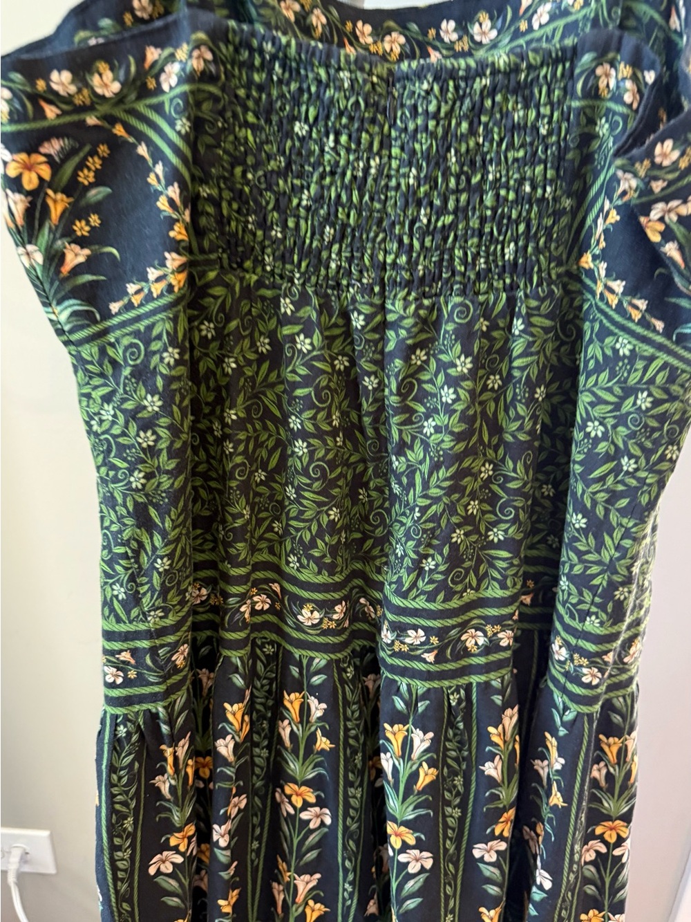 Farm Rio Flowers Arch Sleeveless Maxi Dress - Picture 9 of 9